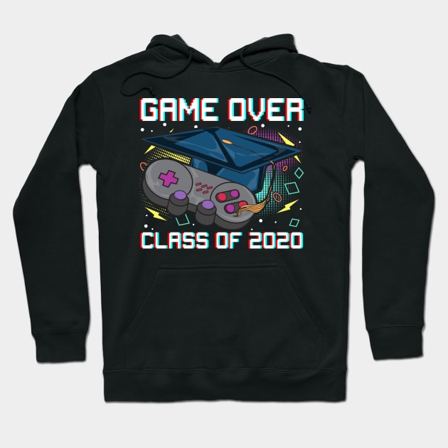Class of 2020 Game Over 12th Grade Twelfth Funny Gamer T-Shirt Hoodie by Dr_Squirrel